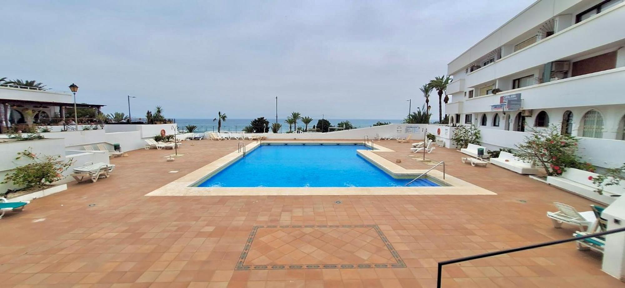 Apartamento Villa Azul, 1ª Linea De Playa Mojácar Exterior photo